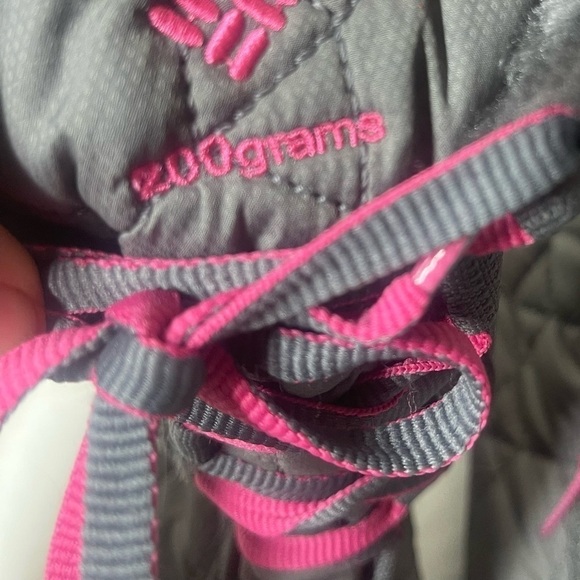 Columbia Minx Mid II Snow BootsGirls Gray Insulated Waterproof Size US 5 - Picture 11 of 12